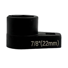 1pcs Offset Oxygen O2 Sensor Socket Wrench Removal Tool Drive 3/8" 7/8-Inch 22mm
