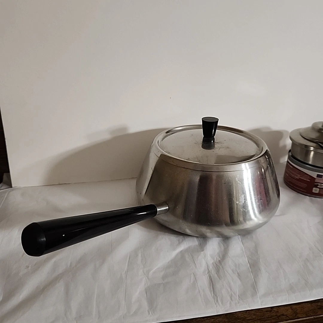 MCM Vintage Spring Switzerland Fondue Pot And Burner Set
Opens in a new window or tab