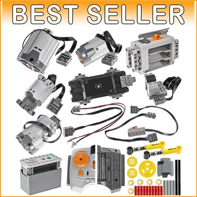 Ultimate 45-Piece Motor & Remote Control Kit for Technic LEGO Creations