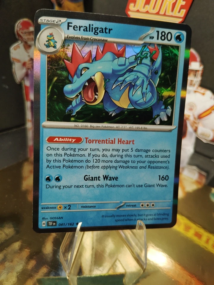 Feraligatr 041/162 SV05: Temporal Forces Holo - Image 2 of 4