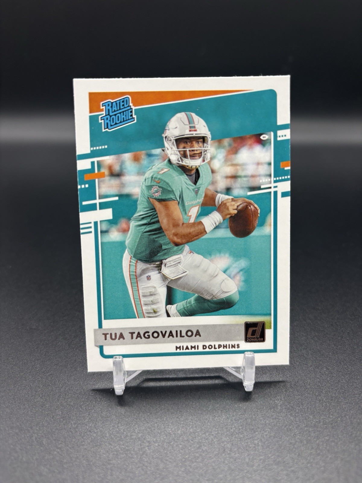 Panini Donruss 2020 Rated Rookie RC Tua Tagovailoa #302 Miami Dolphins