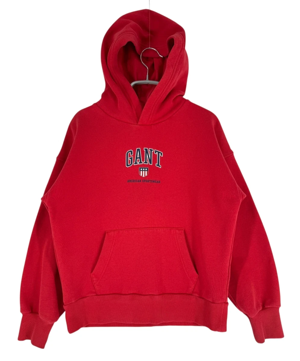 Pull Garçon St George – Rouge Col Rond – Taille 11-12 Ans – Coton – Occasion TB