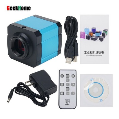 HY-2307 Microscope Camera 14MP Support TF Card for Mobile Phone PCB Repair gh23