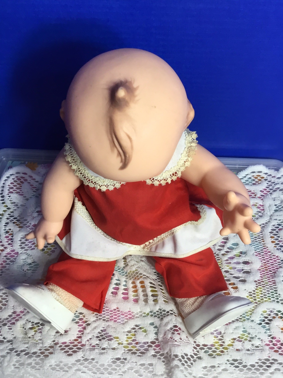 Vintage 1960’s Cameo 14” Kewpie Doll Original Outfit And Sox And Shoes