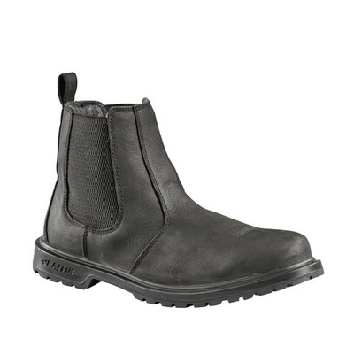 Baffin Eastern Chelsea Boots Mens 7 Black Leather Waterproof Slip Resistant $228