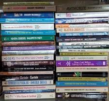 Agatha Christie Adamson Braun Helm Stout - You Choose the Books! Mystery Susp #2