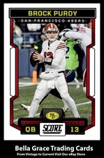 2023 Panini Score Brock Purdy #169 San Francisco 49ers NFL Football
