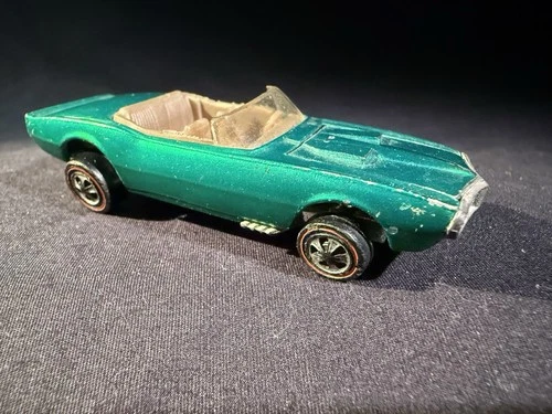 Mattel Redline Hotwheel 68 Pontiac Custom Firebird Convertible
