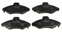 Vorderachse Hart 221 101 Bremsbelagsatz, Scheibenbremse FüR Ford