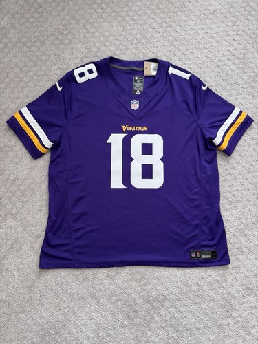 Minnesota Vikings Authentic Justin Jefferson #18 Jersey XXL  Brand New!
