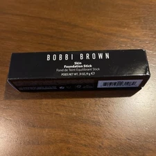 Bobbi Brown Skin Foundation Stick N-070 Neutral Golden .31 oz FLAWED/ RUBBED