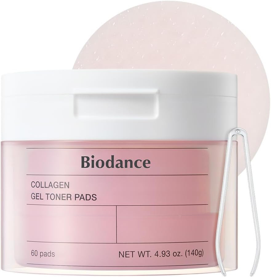 Tamponi Toner Gel al Collagene: Minimizzano i Pori e Rassodano il Viso