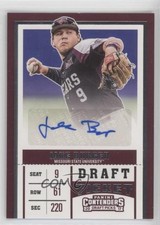 2017 Panini Contenders Draft Picks Draft Ticket Auto Jake Burger #47 Auto 5p5