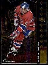 1994-95 UPPER DECK SP DIE-CUT OLEG PETROV MONTREAL CANADIENS #SP-41