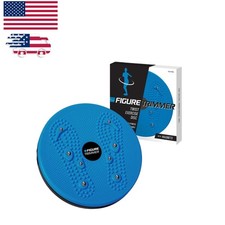 Daiwa Felicity Blue Ab Twister Board – Low-Impact Core & Waist Exercise Tool