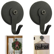 Magnetic Wreath Hanger it can be Used on Metal Door - Pack of 2 Search on Amazon