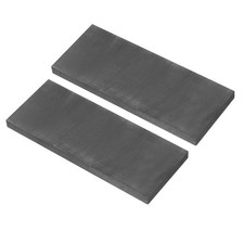 2Pcs Graphite Block 100x40x6mm Rectangle High Purity EDM Graphite Electrode
