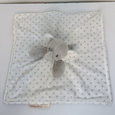 Blankets  Beyond Lovey Gray Elephant Stars White Security Blanket Baby Nunu