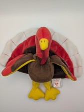 Ty Beanie Babies Gobbles The Turkey Thanksgiving Vintage 1996 Retired 5.5 in.