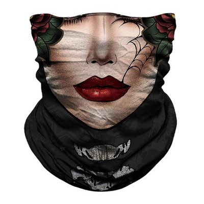 Seamless Neck Gaiter Shield Scarf Bandana Face Mask Seamless UV Protection fo...