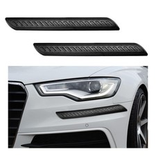 2 PCS Car Bumper Anti-Scratch Strips, Front and Rear Corner Bumper Guard Prot...