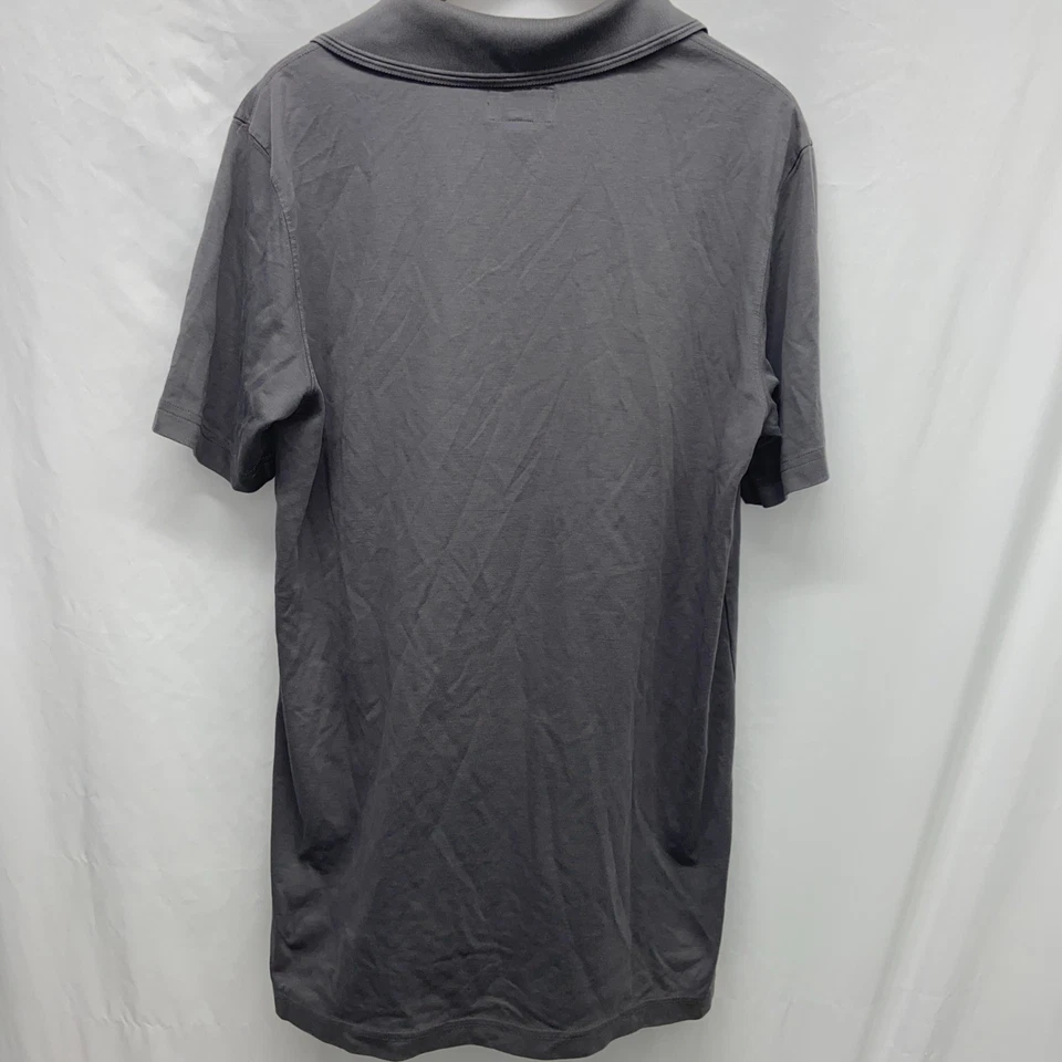 Foundry Men’s Short Sleeve Polo Shirt Size XLT, Gray, Quick-dri L13 - Image 3 of 4