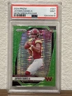 2024 Panini Prizm - Rookies Jayden Daniels #347 Neon Green Pulsar Prizm (RC)