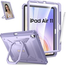 Shockproof Case for iPad Air 11-inch M4/M3/M2 2026/2025/2024 Grip Stand Cover