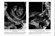 Retro 1943 Glass Manufacturing Print - Vintage Industrial Art