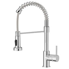 Kitchen Tap, Spring Kitchen Sink Mixer Taps, Commercial Faucet Single