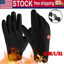 Thermal Windproof Waterproof Winter Gloves Touch Screen Warm Mittens Men Women