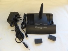 SENNHEISER T80 HEADSET CHARGING STATION & POWER CORD / AC ADAPTER & AUDIO CORD