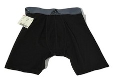 Adidas Youth Boys Black Boxer Briefs Size Small NWT Underwear