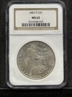 1883-O Morgan NGC MS63 Dollar $1 Silver Cert #3016908-022 — photo 1