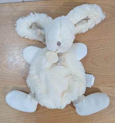 DouDou Et Compagnie Paris Plush Mon Lapin BONBON BUNNY Lovey Plush Cream 11 