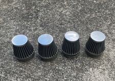 KAWASAKI ZRX1100 / ZRX1200 K & N air filters ( x4 ) & jubilee clips