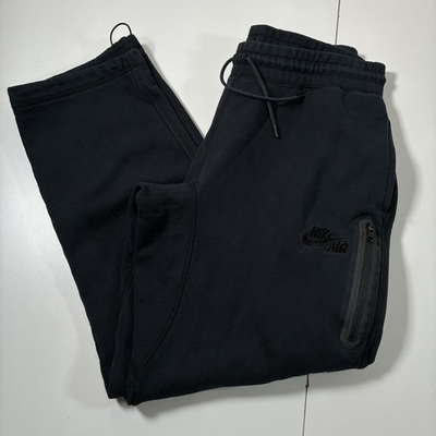 #ad Nike Air Pivot Jogger Sweatpants Large Black Club Fleece Sportswear Pants Tall $23.99