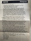 War In Southeast Asia Invasion On Cambodia Bombing North Vietnam Telegram RARE — photo 1