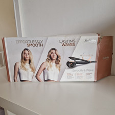 Image of BaByliss Smooth & Wave Multi Styler Straightener Curler 25mm Ceramic 230°C