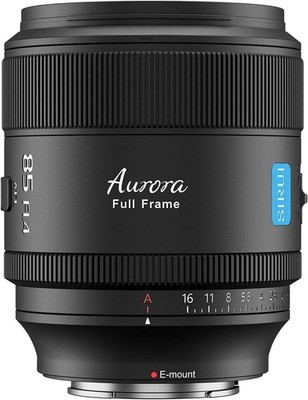 Sirui Aurora 85mm F1.4 Full Frame Auto Focus Lens for E Mount Cameras - Black