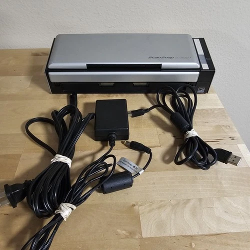 Fujitsu ScanSnap S1300i Document Scanner w/ Power Adapter & USB (PA03643-B005)