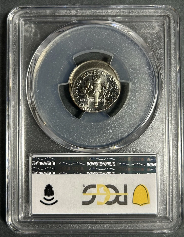 PCGS MS64 1999P Roosevelt Dime 20% Off Center Mint Error - Image 3 of 3