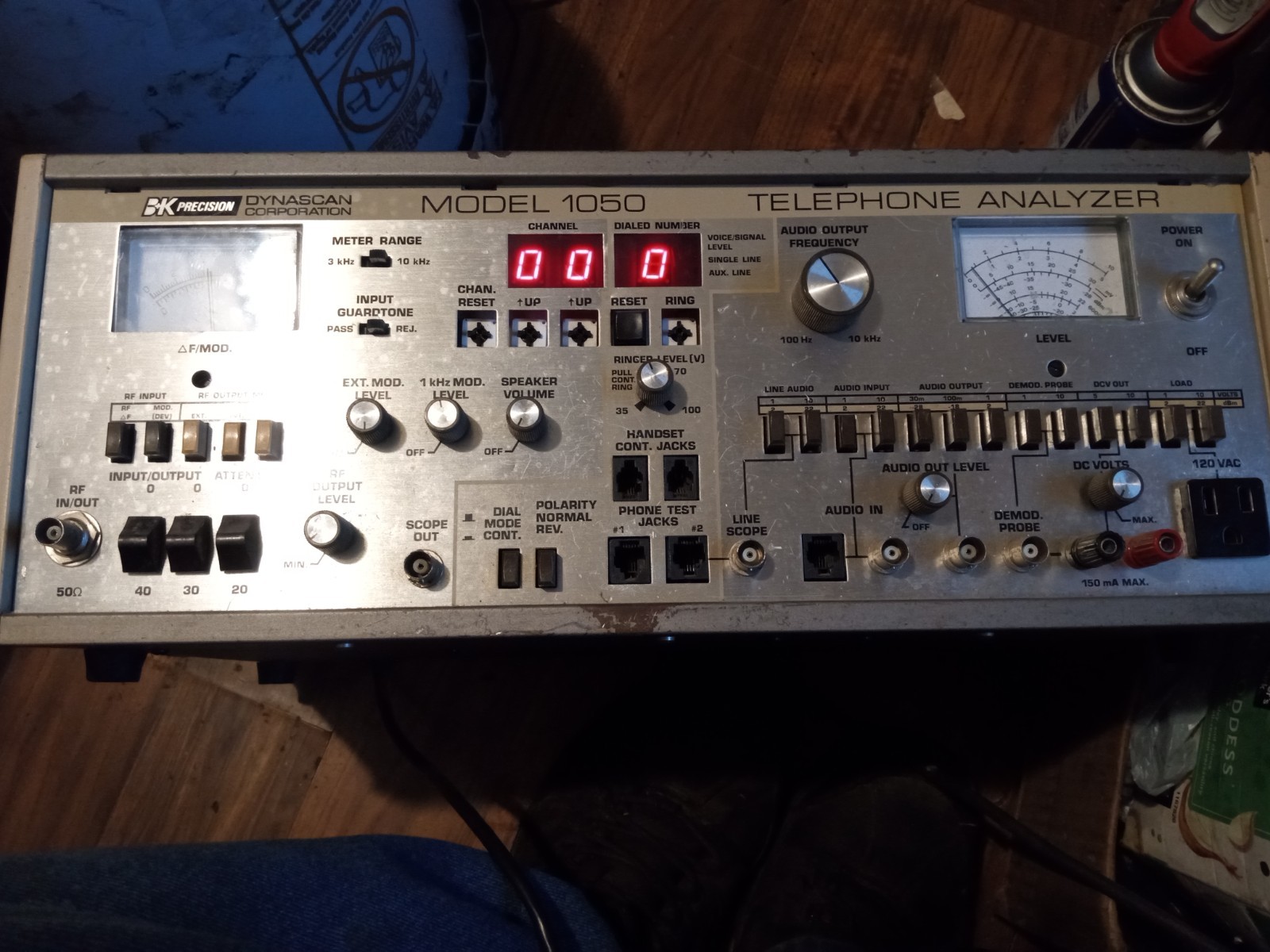 bk precision 1050 telephone analyzer