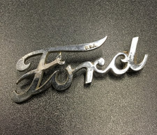 Chrome Ford script emblem logo U.S.A. finepri...