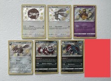 LOTTO 6 Carte Baby Shiny Pokèmon Destino Splendente