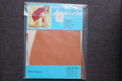 Vintage Sayonara NYLONS Nylonstrümpfe Gr. 9 extra lang mode 30 den OVP