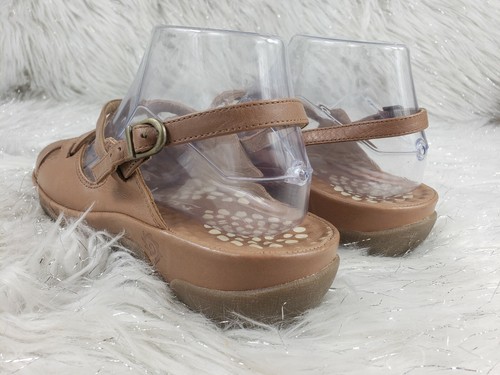 KUMFS Womens Size EUR 40 Brown Leather Strappy Sandals - Picture 5 of 6