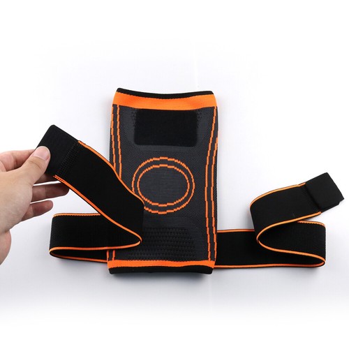 Knee Sleeve Compression Brace Support Gym for Sport Joint Pain Arthritis Relief - Picture 5 of 19