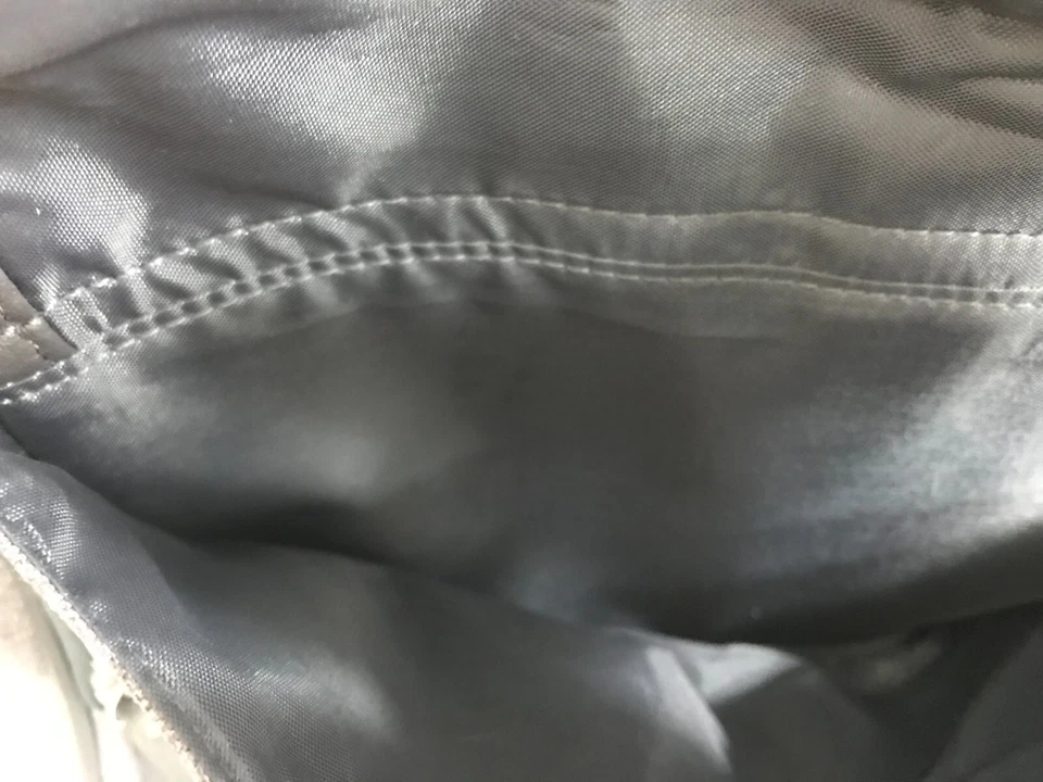 Carter's Handle It All Diaper Backpack Heather Grey Chevron Baby Bag - Image 4 of 4