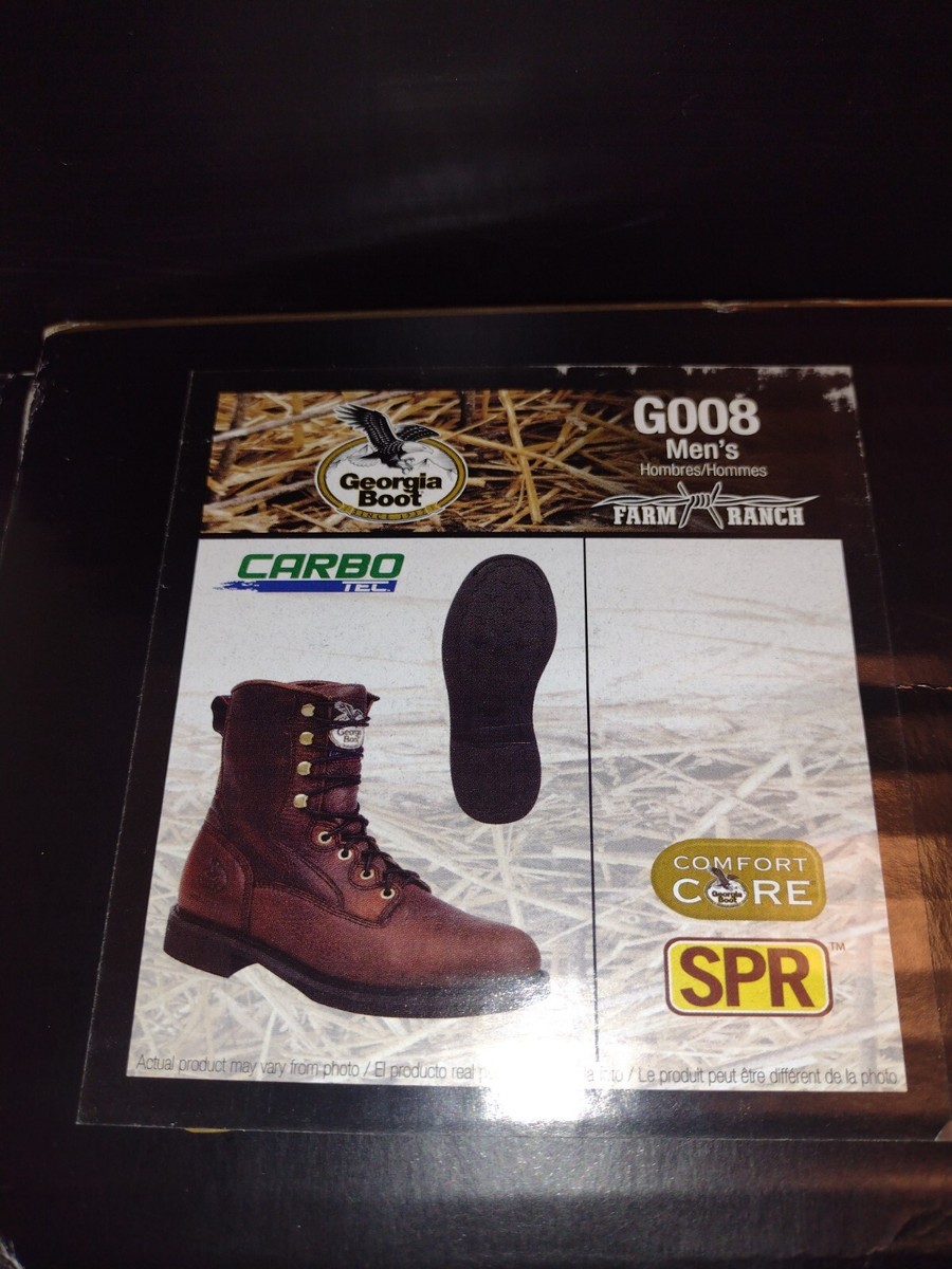 GEORGIA Boots (Mens) CARBO-TEC Slip Resistant Composite Sole Mod#GB008 Sz 10.5 M GEORGIA Boots (Mens) CARBO-TEC Slip Resistant Composite Sole  main image 3